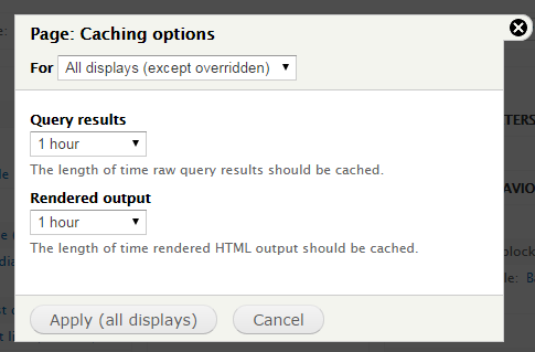 Drupal - Views caching 3